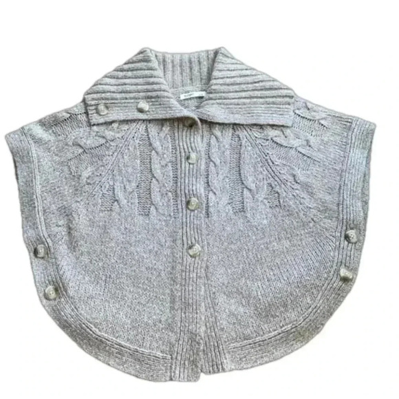 Old Navy Shrug Poncho Like New Size S/P - Picture 7 of 11